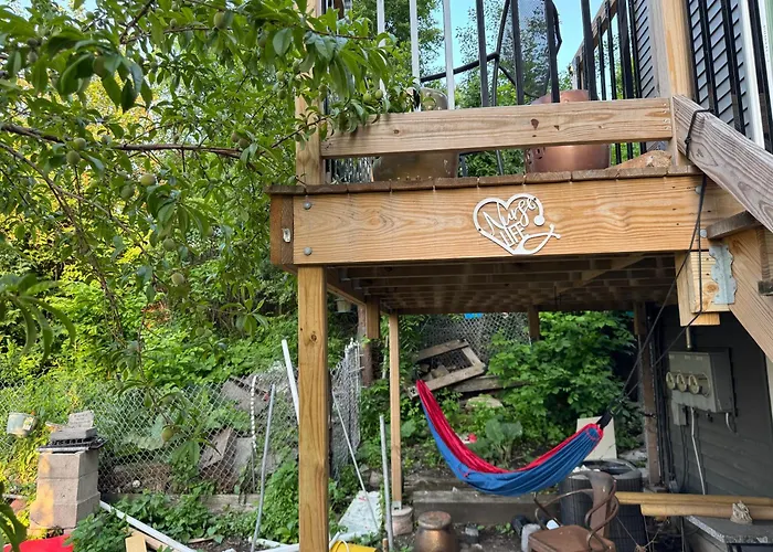 Peaceful Pilsen Garden Chicago